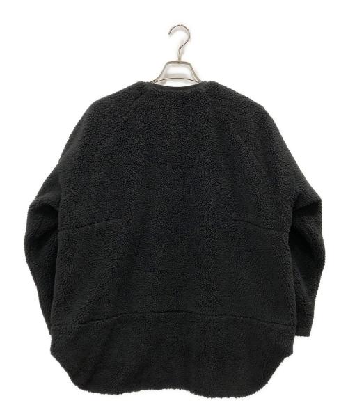 VACHEMENT（ヴァシュモン）VACHEMENT (ヴァシュモン) ボアミドルコート ブラック サイズ:Fの古着・服飾アイテム