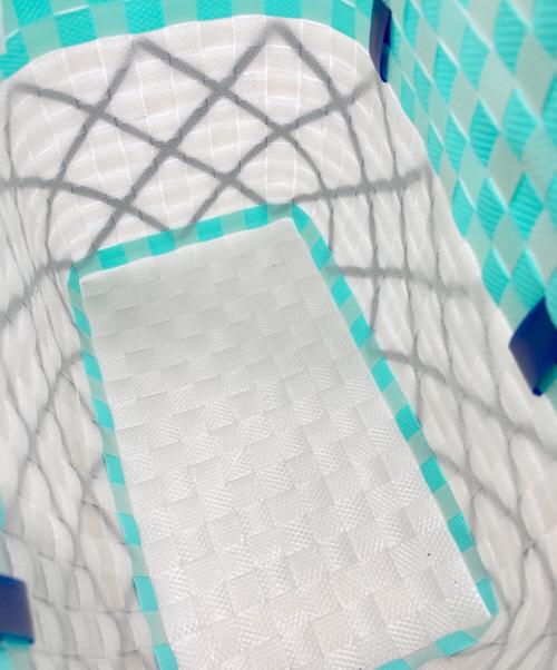 MARNI（マルニ）MARNI (マルニ) トランスペアレントバスケットバッグ ブルー サイズ:下記参照の古着・服飾アイテム