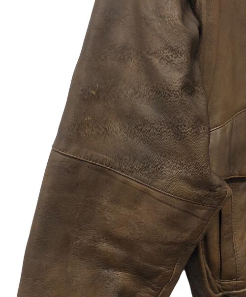 ZUFOLO（ズフォロ）ZUFOLO (ズフォロ) G-1フライトジャケット ブラウン サイズ:LLの古着・服飾アイテム