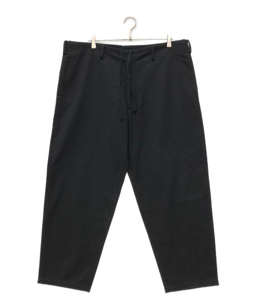 Y's for men（ワイズフォーメン）Y's for men (ワイズフォーメン) ウールイージーパンツ ブラック サイズ:3の古着・服飾アイテム