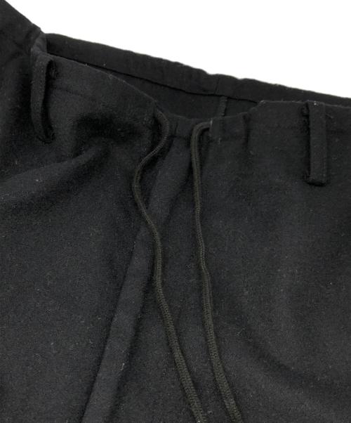Y's for men（ワイズフォーメン）Y's for men (ワイズフォーメン) ウールイージーパンツ ブラック サイズ:3の古着・服飾アイテム