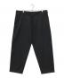 Y's for men（ワイズフォーメン）の古着「ウールイージーパンツ」｜ブラック