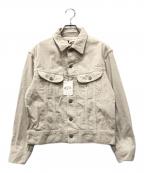 45rpm45アールピーエム）の古着「12ウェルコーデュロイの908山比古比女ジャンコーデュロイジャケット」｜ベージュ