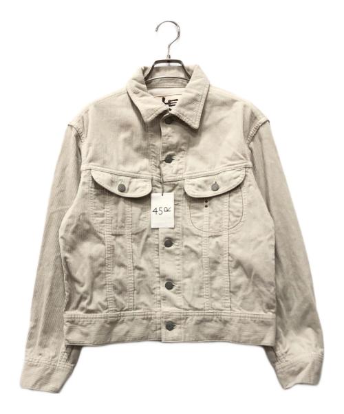 45rpm（45アールピーエム）45rpm (45アールピーエム) 12ウェルコーデュロイの908山比古比女ジャンコーデュロイジャケット ベージュ サイズ:02の古着・服飾アイテム