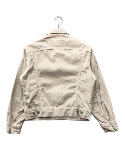 45rpm（45アールピーエム）45rpm (45アールピーエム) 12ウェルコーデュロイの908山比古比女ジャンコーデュロイジャケット ベージュ サイズ:02の古着・服飾アイテム