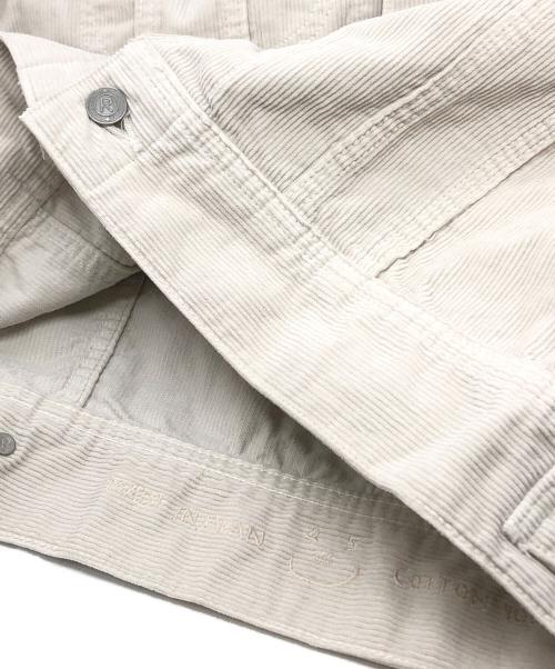 45rpm（45アールピーエム）45rpm (45アールピーエム) 12ウェルコーデュロイの908山比古比女ジャンコーデュロイジャケット ベージュ サイズ:02の古着・服飾アイテム