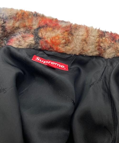 SUPREME（シュプリーム）Supreme (シュプリーム) Ganesh Faux Fur Jacket ブラウン サイズ:Mの古着・服飾アイテム