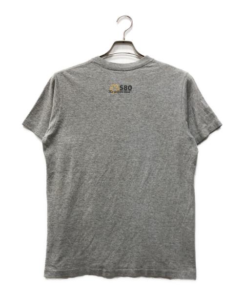 stussy（ステューシー）stussy (ステューシー) プリントTシャツ グレー サイズ:Mの古着・服飾アイテム