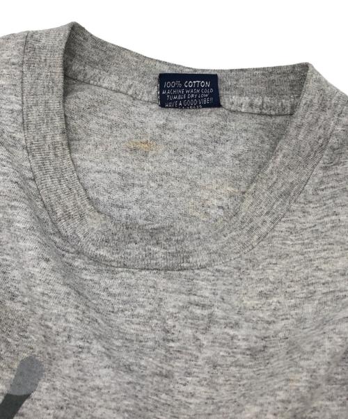 stussy（ステューシー）stussy (ステューシー) プリントTシャツ グレー サイズ:Mの古着・服飾アイテム