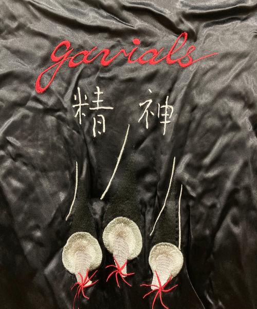 RUDE GALLERY（ルードギャラリー）RUDE GALLERY (ルードギャラリー) GAVIAL (ガヴィル) リバーシブルスカジャン ブラック サイズ:下記参照の古着・服飾アイテム