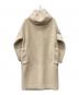 furfur (ファーファー) ボアダッフルコート ホワイト サイズ:F：15000円