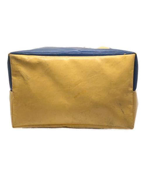 FREITAG（フライターグ）FREITAG (フライターグ) ショッパーハンドバック ネイビー×イエロー サイズ:下記参照の古着・服飾アイテム