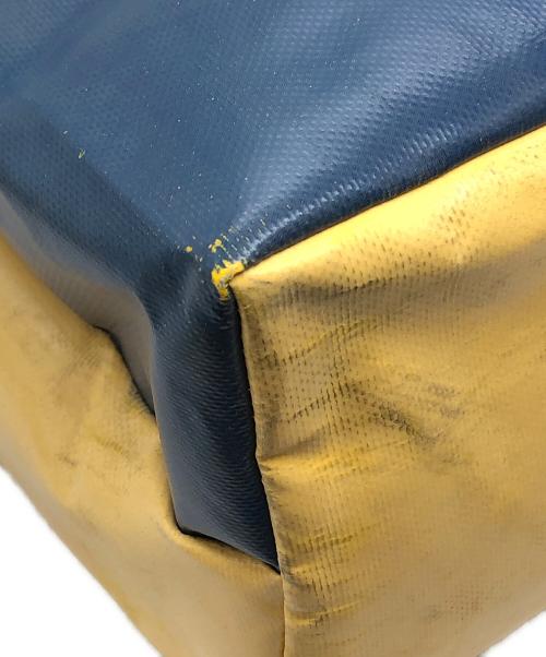 FREITAG（フライターグ）FREITAG (フライターグ) ショッパーハンドバック ネイビー×イエロー サイズ:下記参照の古着・服飾アイテム