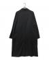 COMOLI (コモリ) ウールギャババルカラーコート ブラック サイズ:2：100000円
