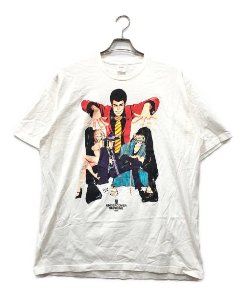 SUPREME（シュプリーム）SUPREME (シュプリーム) UNDERCOVER (アンダーカバー) Lupin tee ホワイト サイズ:XLの古着・服飾アイテム