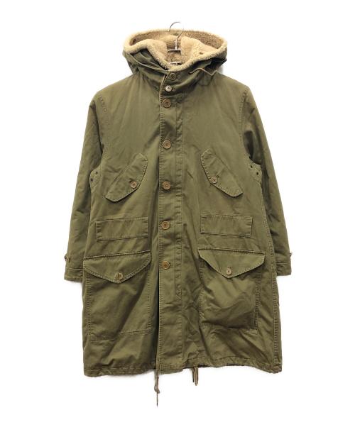 RALPH LAUREN（ラルフローレン）RALPH LAUREN (ラルフローレン) ライナー付フーデッドコート カーキ サイズ:XLの古着・服飾アイテム