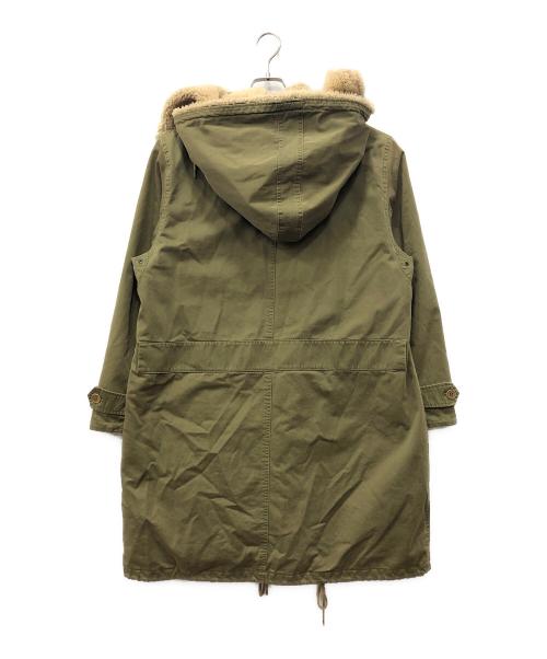 RALPH LAUREN（ラルフローレン）RALPH LAUREN (ラルフローレン) ライナー付フーデッドコート カーキ サイズ:XLの古着・服飾アイテム