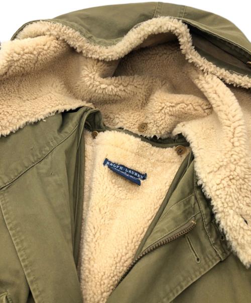RALPH LAUREN（ラルフローレン）RALPH LAUREN (ラルフローレン) ライナー付フーデッドコート カーキ サイズ:XLの古着・服飾アイテム