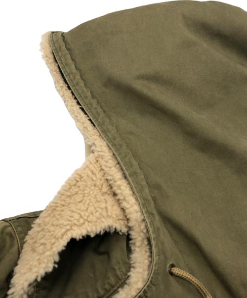 RALPH LAUREN（ラルフローレン）RALPH LAUREN (ラルフローレン) ライナー付フーデッドコート カーキ サイズ:XLの古着・服飾アイテム