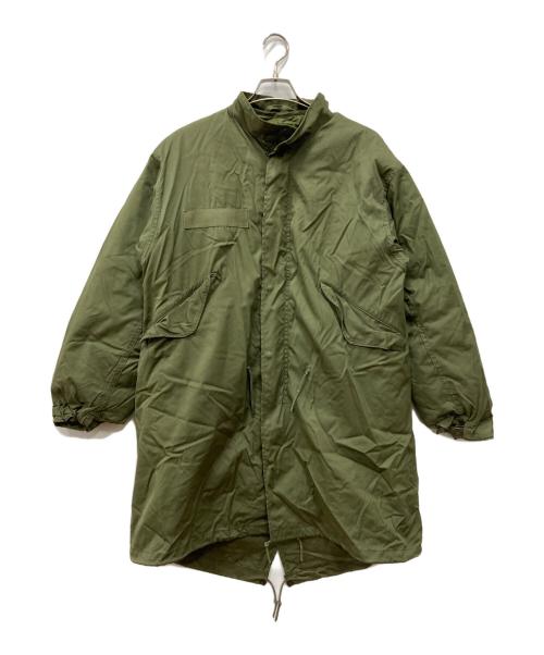 US ARMY（ユーエスアーミー）US ARMY (ユーエスアーミー) ライナー付フィッシュテールパーカー カーキ サイズ:ＸＳの古着・服飾アイテム