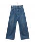 HYKE（ハイク）の古着「DENIM WIDE LEG」｜インディゴ