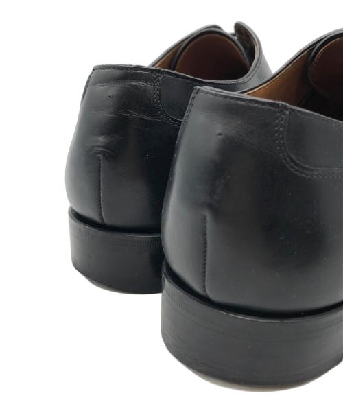 三陽山長（サンヨウヤマチョウ）三陽山長 (サンヨウヤマチョウ) Uチップシューズ ブラック サイズ:7 1/2の古着・服飾アイテム