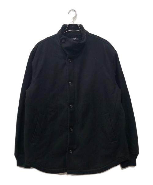 glamb（グラム）glamb (グラム) Stand Collar Boa JKT ブラック サイズ:Lの古着・服飾アイテム
