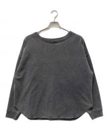 FRAMeWORK（フレームワーク）の古着「ウェットオゾン加工L/Tee」｜ブラック