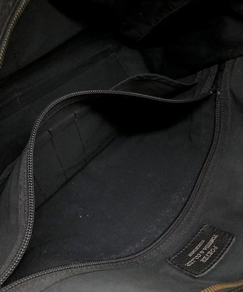 PORTER（ポーター）PORTER (ポーター) レザーハンドバッグ ブラック サイズ:下記参照の古着・服飾アイテム