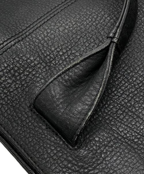 PORTER（ポーター）PORTER (ポーター) レザーハンドバッグ ブラック サイズ:下記参照の古着・服飾アイテム