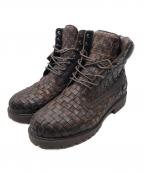 Timberlandティンバーランド）の古着「6inch premium boots woven」｜ブラウン