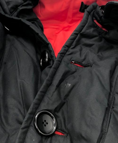 tricot COMME des GARCONS（トリココムデギャルソン）tricot COMME des GARCONS (トリココムデギャルソン) 中綿 丸襟 コート ブラック サイズ:Sの古着・服飾アイテム