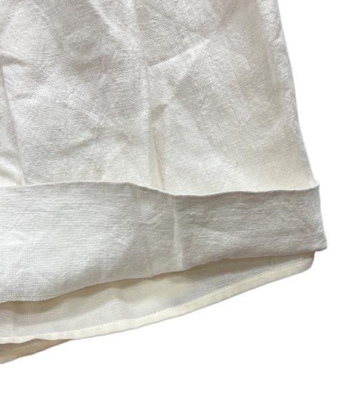 deres（デレス）deres (デレス) 11th Linen Pants ホワイトの古着・服飾アイテム
