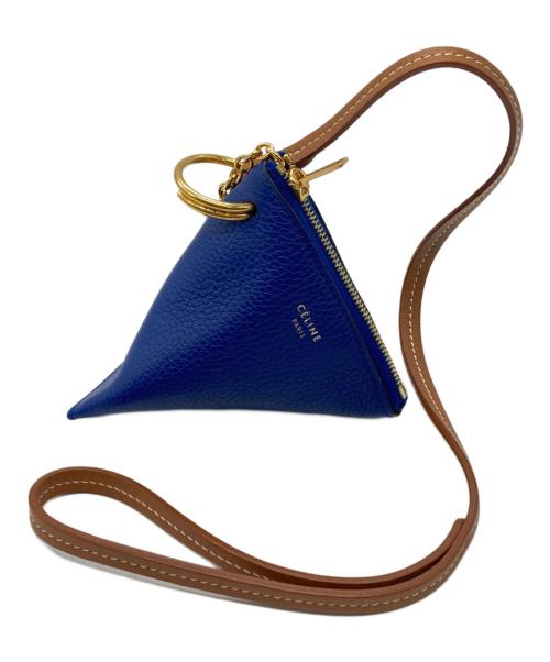 CELINE（セリーヌ）CELINE (セリーヌ) コインケース ブルーの古着・服飾アイテム