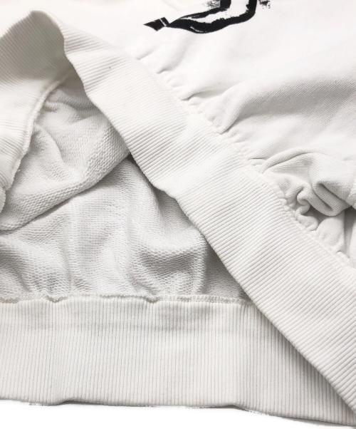 PRADA（プラダ）PRADA (プラダ) 半袖プリントスウェット ホワイト サイズ:Sの古着・服飾アイテム