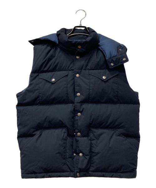 THE NORTHFACE PURPLELABEL（ザ・ノースフェイス パープルレーベル）THE NORTHFACE PURPLELABEL (ザ・ノースフェイス パープルレーベル) ダウンベスト ネイビー サイズ:XLの古着・服飾アイテム