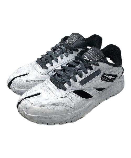 REEBOK（リーボック）REEBOK (リーボック) Maison Margiela (メゾンマルジェラ) Classic Leather Tabi Decortique Low ホワイト サイズ:28cmの古着・服飾アイテム