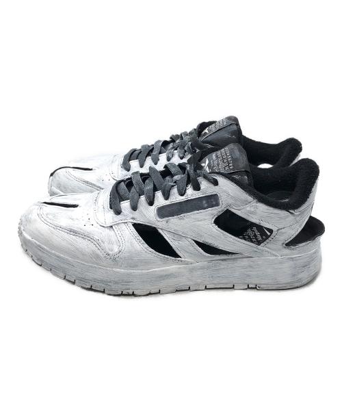 REEBOK（リーボック）REEBOK (リーボック) Maison Margiela (メゾンマルジェラ) Classic Leather Tabi Decortique Low ホワイト サイズ:28cmの古着・服飾アイテム