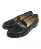 GUCCIグッチ）の古着「ビットローファー」｜ブラック