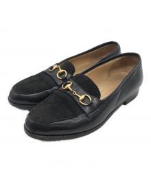 GUCCI（グッチ）の古着「ビットローファー」｜ブラック
