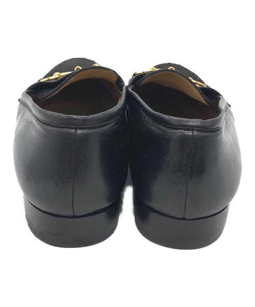 GUCCI（グッチ）GUCCI (グッチ) ビットローファー ブラック サイズ:38の古着・服飾アイテム
