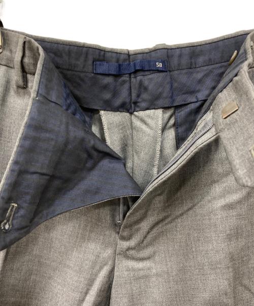 INCOTEX（インコテックス）INCOTEX (インコテックス) BEAMS F (ビームスエフ) スラックス グレー サイズ:50の古着・服飾アイテム