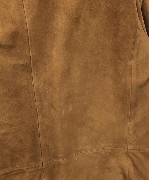 BROOKS BROTHERS（ブルックスブラザーズ）BROOKS BROTHERS (ブルックスブラザーズ) ラムレザー2Bジャケット ベージュ サイズ:Mの古着・服飾アイテム