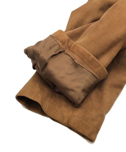 BROOKS BROTHERS（ブルックスブラザーズ）BROOKS BROTHERS (ブルックスブラザーズ) ラムレザー2Bジャケット ベージュ サイズ:Mの古着・服飾アイテム