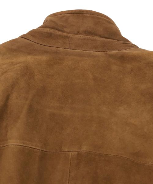 BROOKS BROTHERS（ブルックスブラザーズ）BROOKS BROTHERS (ブルックスブラザーズ) ラムレザー2Bジャケット ベージュ サイズ:Mの古着・服飾アイテム