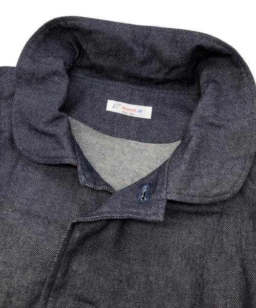 Season off（シーズンオフ）Season off (シーズンオフ) コットンリネンデニムジャケット インディゴ サイズ:2の古着・服飾アイテム