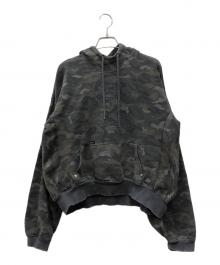 PRANK PROJECT（プランクプロジェクト）の古着「Washed Logo Hoodie」｜グレー