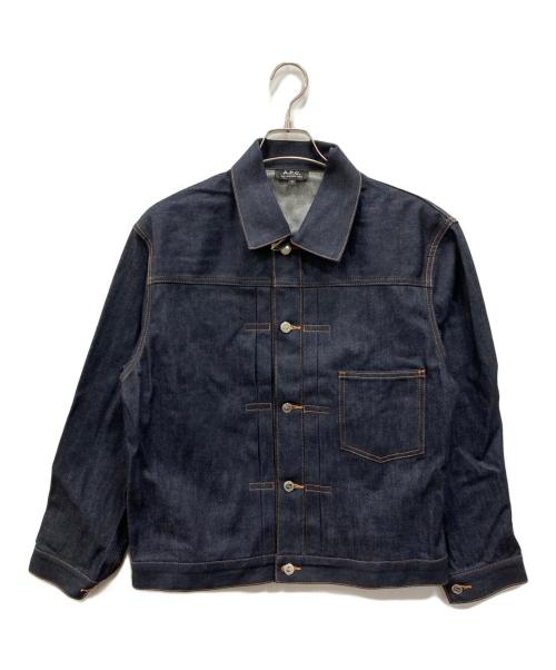 A.P.C.（アーペーセー）A.P.C. (アーペーセー) ライトオンスデニムジャケット インディゴ サイズ:Ｓの古着・服飾アイテム