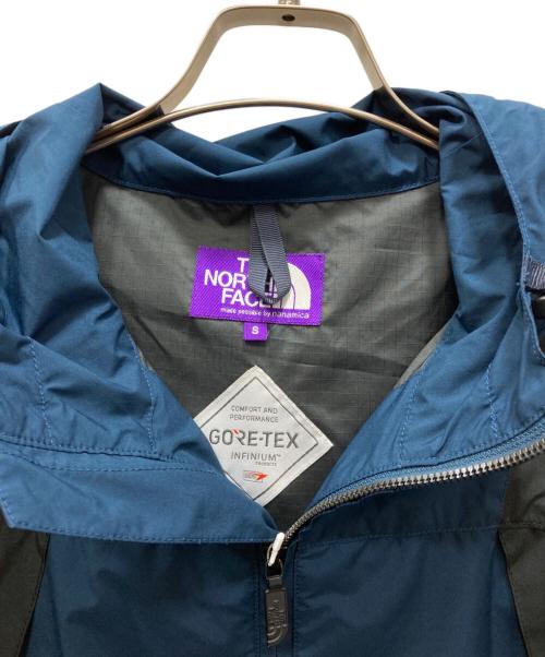 THE NORTHFACE PURPLELABEL（ザ・ノースフェイス パープルレーベル）THE NORTHFACE PURPLELABEL (ザ・ノースフェイス パープルレーベル) マウンテンパーカー ネイビー×ブラック サイズ:Ｓの古着・服飾アイテム