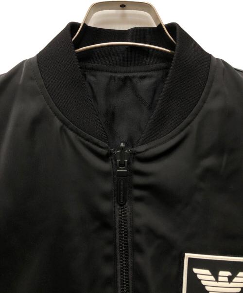 EMPORIO ARMANI（エンポリオ アルマーニ）EMPORIO ARMANI (エンポリオアルマーニ) ブルゾン ブラック サイズ:46の古着・服飾アイテム